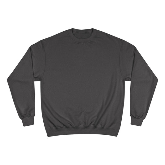 Inspirational Eagle Quote Champion Sweatshirt - Cozy Storm Vibe, Perfect for Resilience Enthusiasts